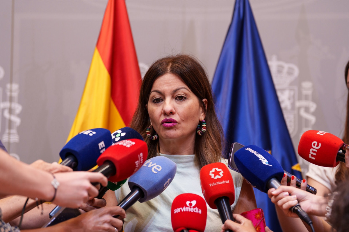 EuropaPress 6868429 ministra juventud infancia sira rego atiende medios comunicacion sede