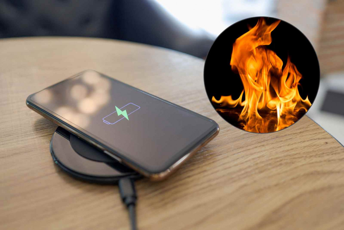 Smartphone, incendio   CANVA