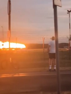 VIDEO | Se estrella el F-16 más valioso del ejército polaco