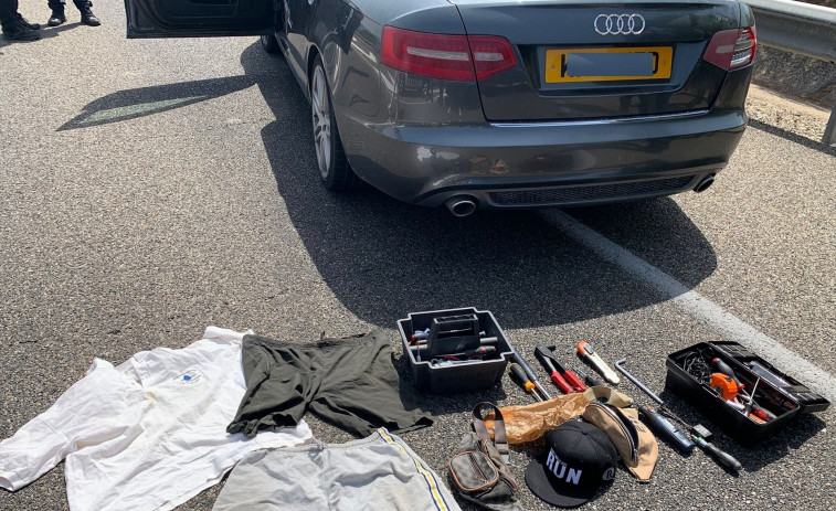 Detenidos en Montblanc 3 miembros de un grupo criminal tras una persecución por la A-2