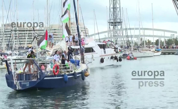 La Flotilla por Gaza afronta la etapa final de su misión humanitaria