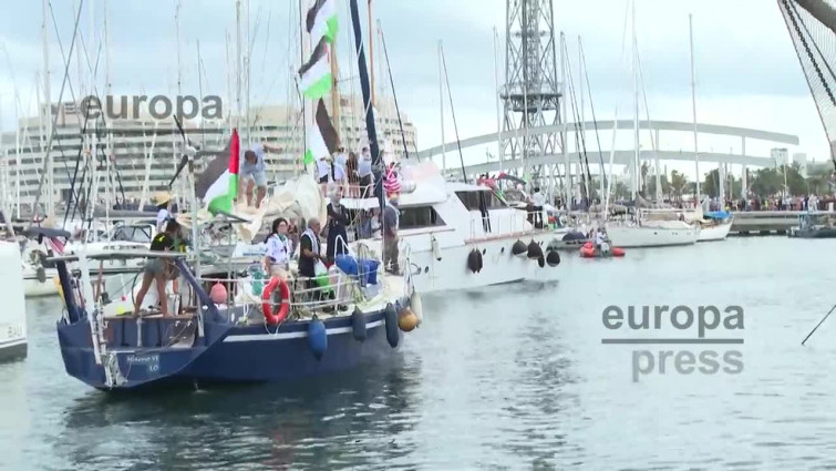 La Flotilla por Gaza afronta la etapa final de su misión humanitaria