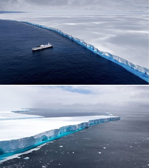 VIDEO| El iceberg más grande del mundo se rompe y pierde un tercio de su tamaño