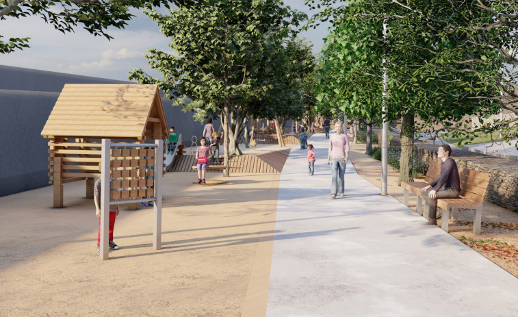 Badalona estrena nueva área de juegos infantiles en el parque de la Riera de Canyadó