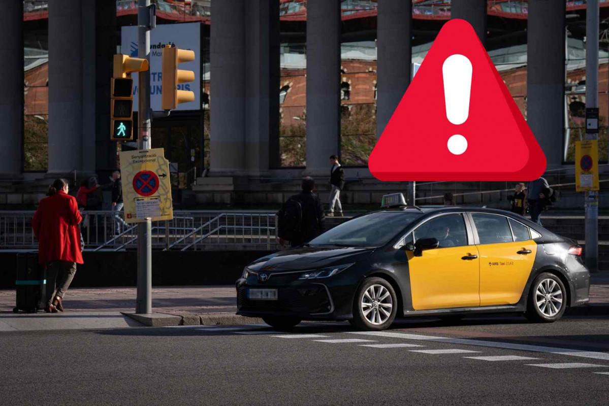 Alerta, un taxi en Barcelona   Fotografía de archivo   EUROPA PRESS   CANVA