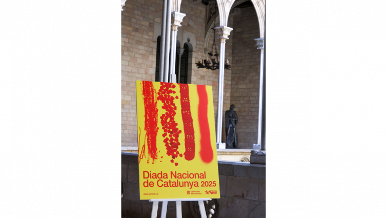 La Generalitat presenta la agenda de la Diada 2025, con una imagen institucional que celebra la Catalunya plural