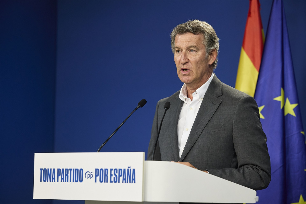EuropaPress 6915372 presidente pp alberto nunez feijoo rueda prensa posterior reunion comite