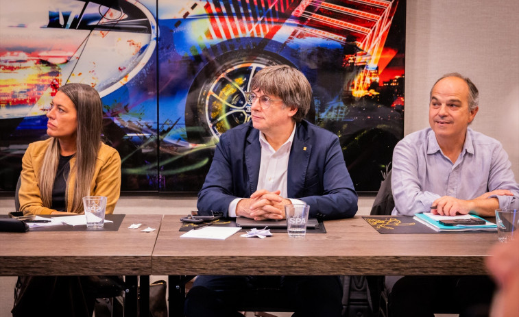 La ejecutiva de Junts aborda la reunión Illa-Puigdemont y hace balance del acuerdo de Bruselas