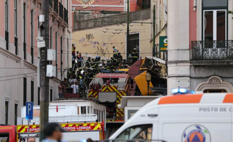 Dos españoles entre los heridos en el accidente del funicular en Lisboa