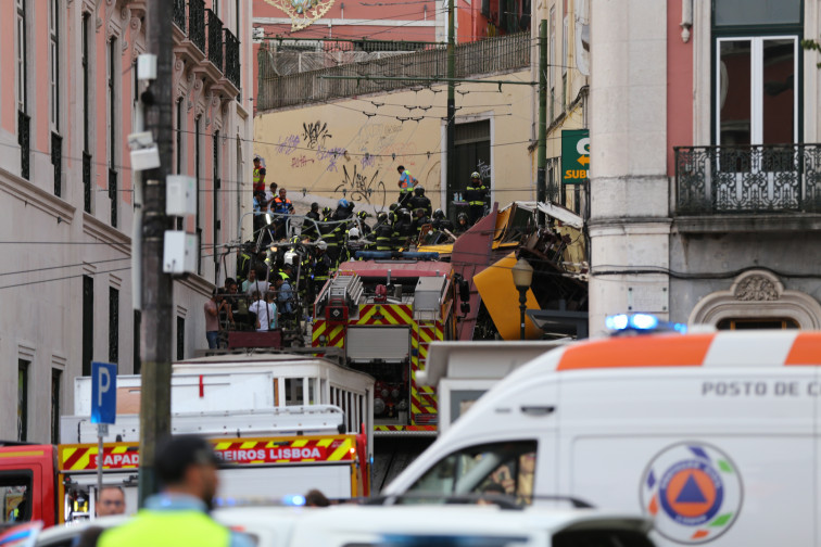 Dos españoles entre los heridos en el accidente del funicular en Lisboa