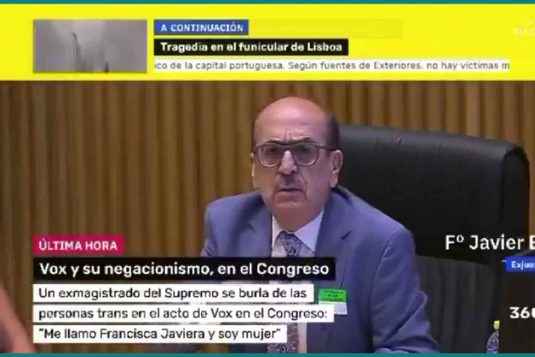 VÍDEO | Un exmagistrado del Supremo hace el ridículo en el Congreso: 