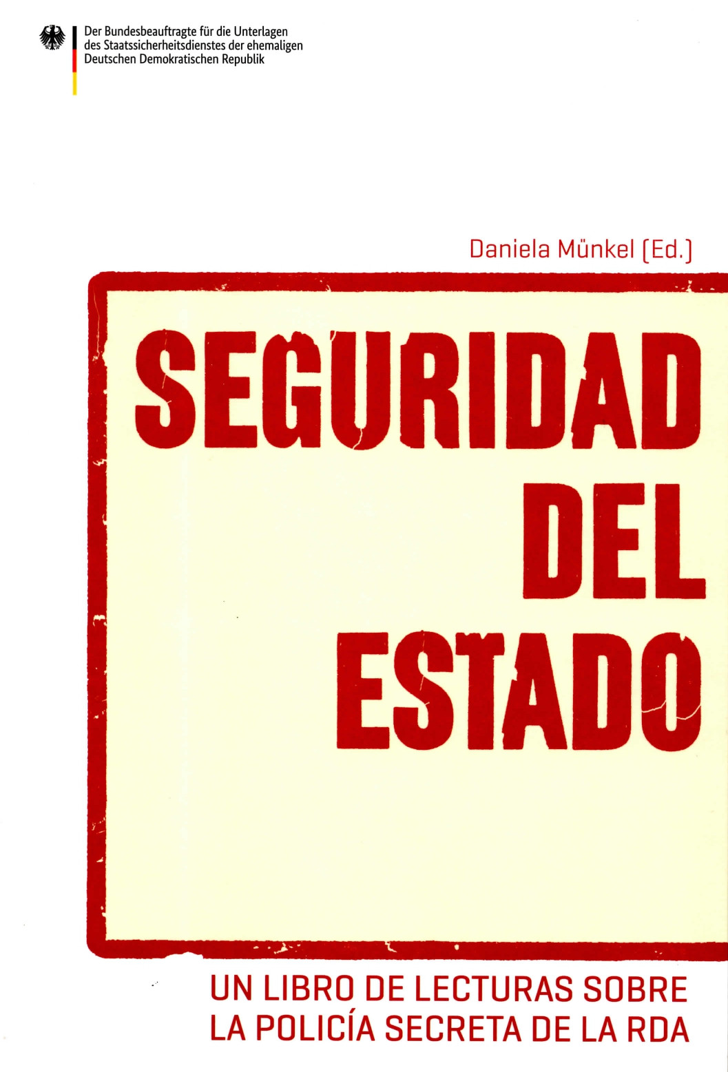 Un libro sobre la Stasi page 0001