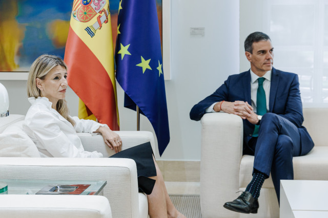 EuropaPress 6804512 presidente gobierno pedro sanchez vicepresidenta segunda ministra trabajo