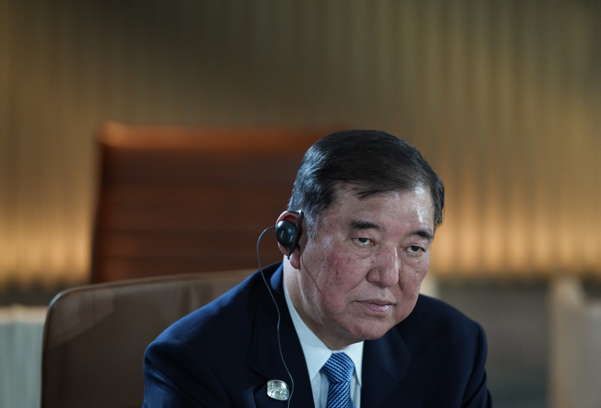 EuropaPress 6804897 16 june 2025 canada kananaskis japanese prime minister shigeru ishiba