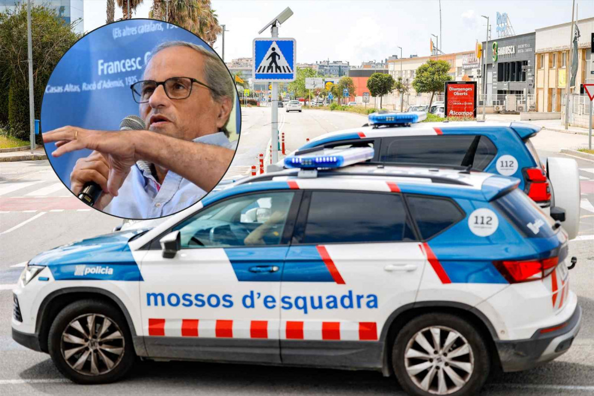 Quim Torra, Mossos d'Esquara   EP
