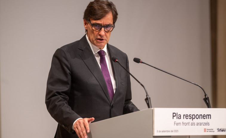 Salvador Illa alza la voz ante el fallo del TSJC: “No permitiremos un uso político de la lengua”