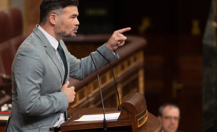 Rufián celebra las medidas de la UE, per asegura que “Europa llega tarde, pero debe frenar a Netanyahu”