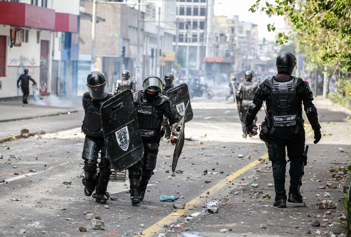 Protestas en Ecuador