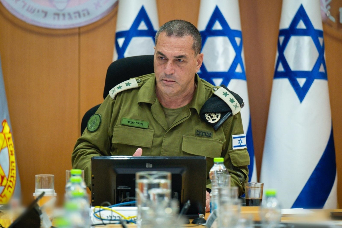 EuropaPress 6900069 jefe fuerzas defensa israel fdi eyal zamir reunion
