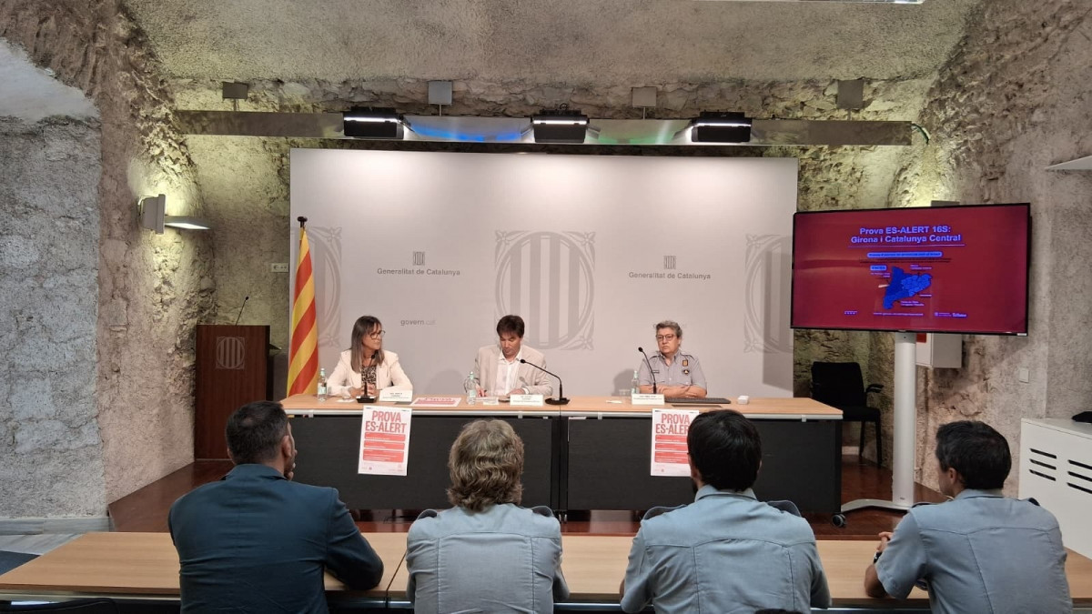 EuropaPress 6945308 presentacion simulacro alertas llevara cabo proximo miercoles girona