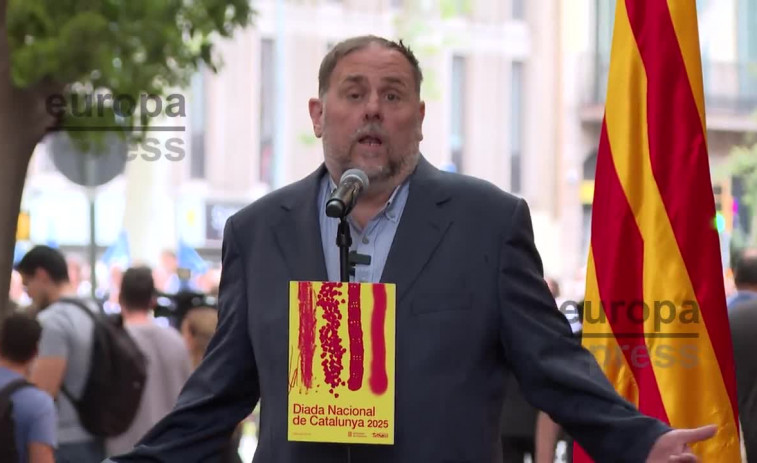 Vídeo -  Oriol Junqueras defiende la independencia y la prosperidad económica: “Son una sola lucha”