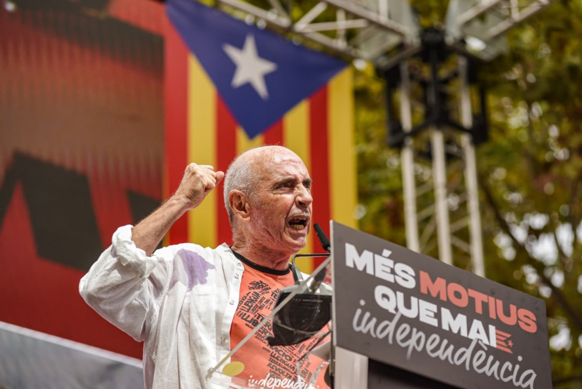 El presidente de la ANC, Lluís Llach