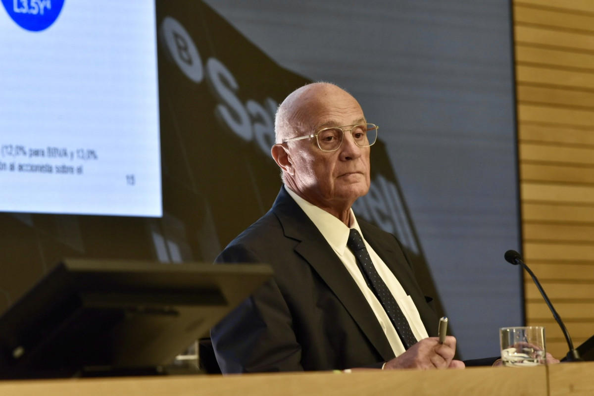 El presidente de Banco Sabadell, Josep Oliu.
