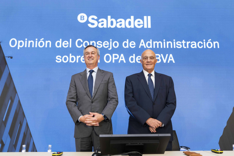 Banco Sabadell: La fusión del BBVA no generará beneficios hasta que el Gobierno levante las restricciones