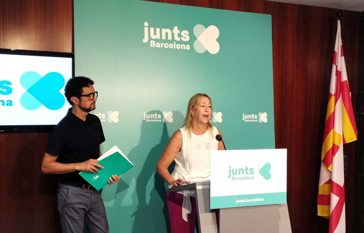 Archivo - La portavoz de Junts en el Ayuntamiento de Barcelona, Neus Munté