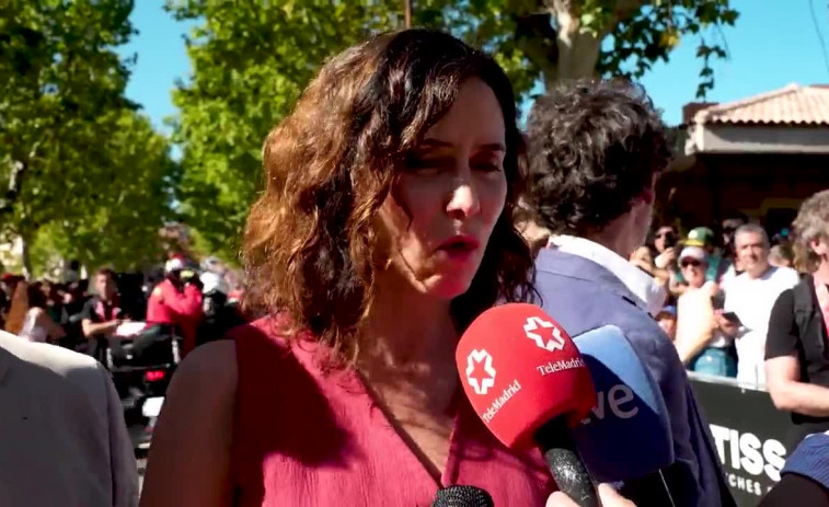 - Vídeo: Ayuso acusa a Sánchez de tensar la Vuelta y pide diálogo inmediato