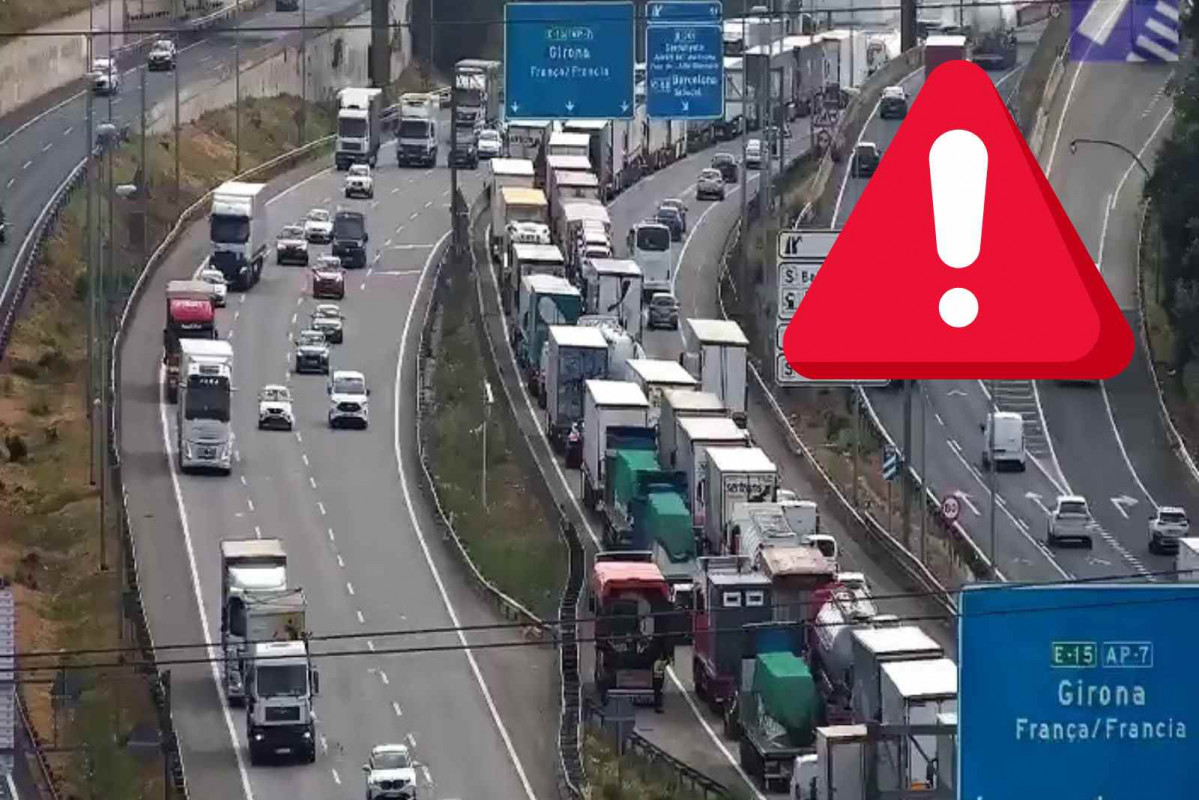 Tráfico en la AP 7   Fecha 08072025   EUROPA PRESS