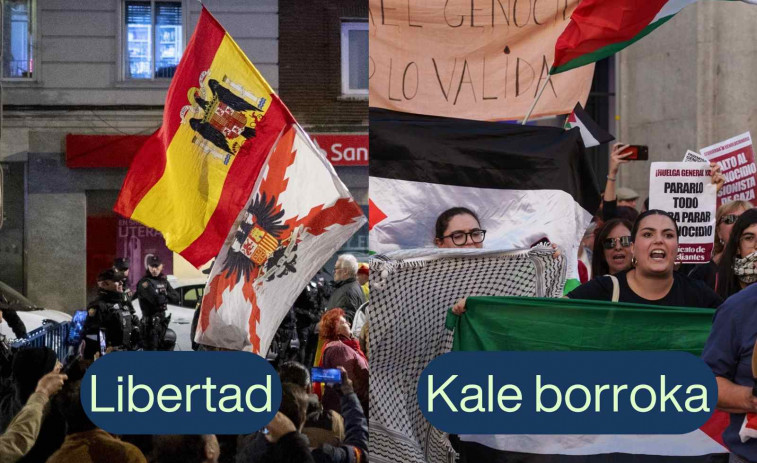 VÍDEO | ¿Hubo 'kale borroka' en las protestas de Ferraz? Recordemos a Esperanza Aguirre cortando calles