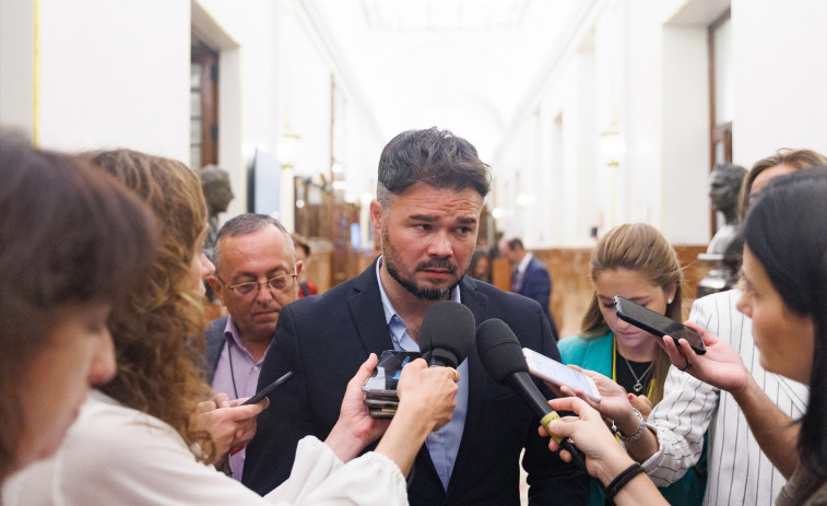 Rufián, sobre el retraso en el decreto de embargo de armas a Israel: 