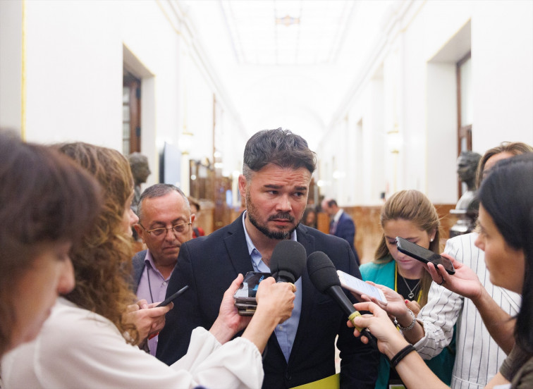 Rufián, sobre el retraso en el decreto de embargo de armas a Israel: 