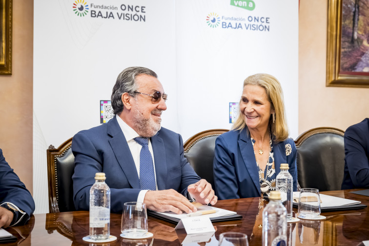 La Infanta Elena, nombrada presidenta de honor de la Fundación ONCE Baja Visión