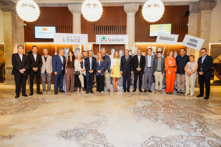 La ONCE premia la solidaridad y la superación de la sociedad catalana con los '‘Premios Solidarios 2025’ en Terrassa