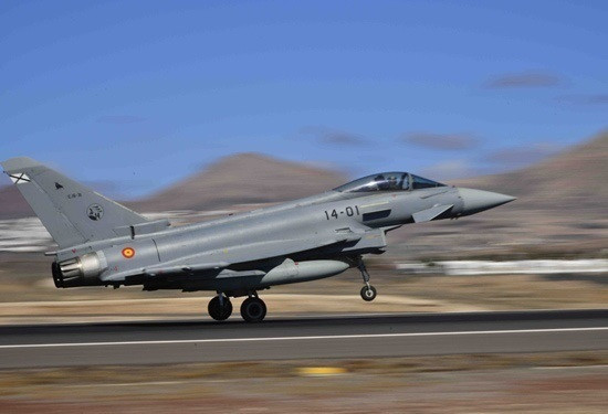 EuropaPress 2367795 caza eurofighter ejercicio maniobras base aerea (1)