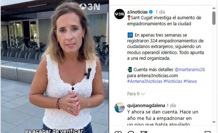 - Vídeo: Una oleada de empadronamientos falsos destapa una posible red organizada en solo tres semanas
