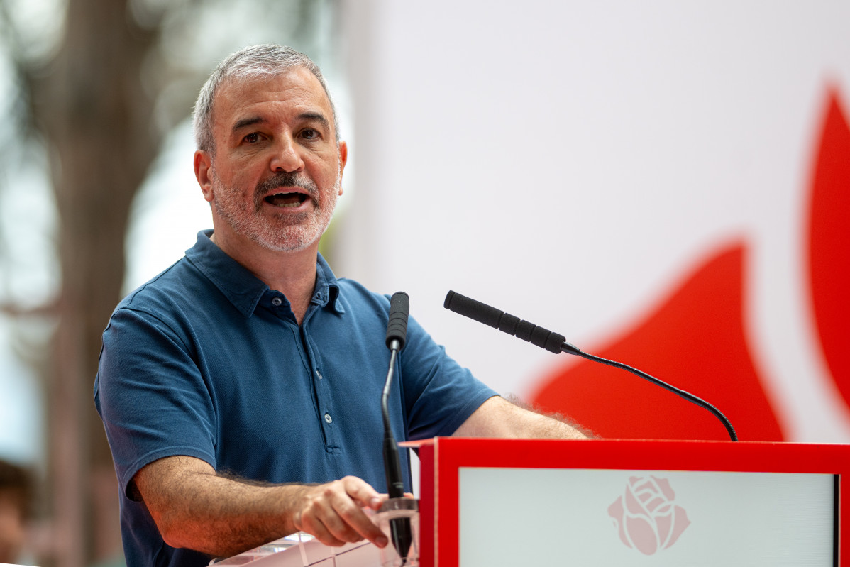 EuropaPress 6971479 alcalde barcelona jaume collboni interviene fiesta rosa psc 21 septiembre