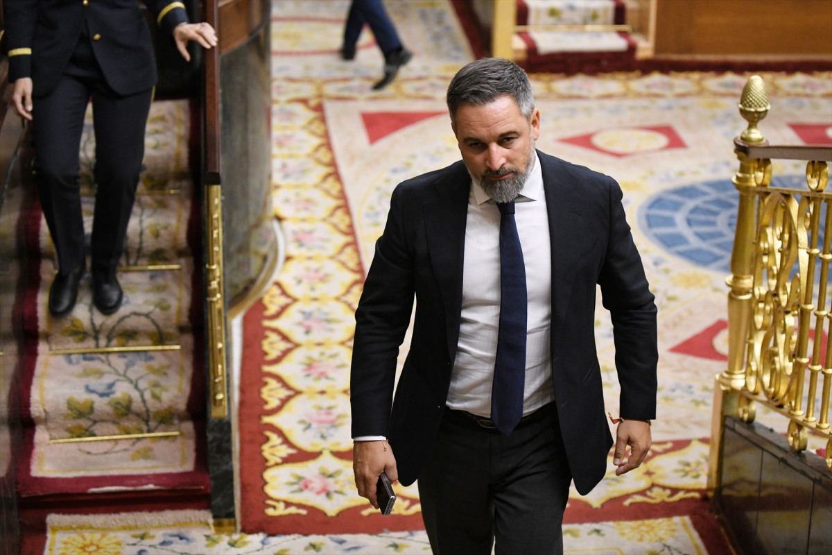 EuropaPress 6959033 lider vox santiago abascal sesion plenaria congreso diputados 16 septiembre