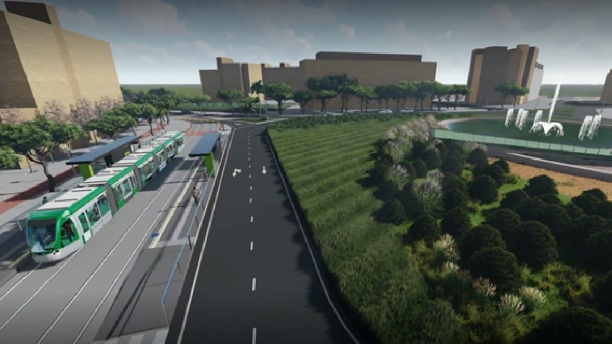 EuropaPress 6974749 imagen virtual tranvia camp tarragona