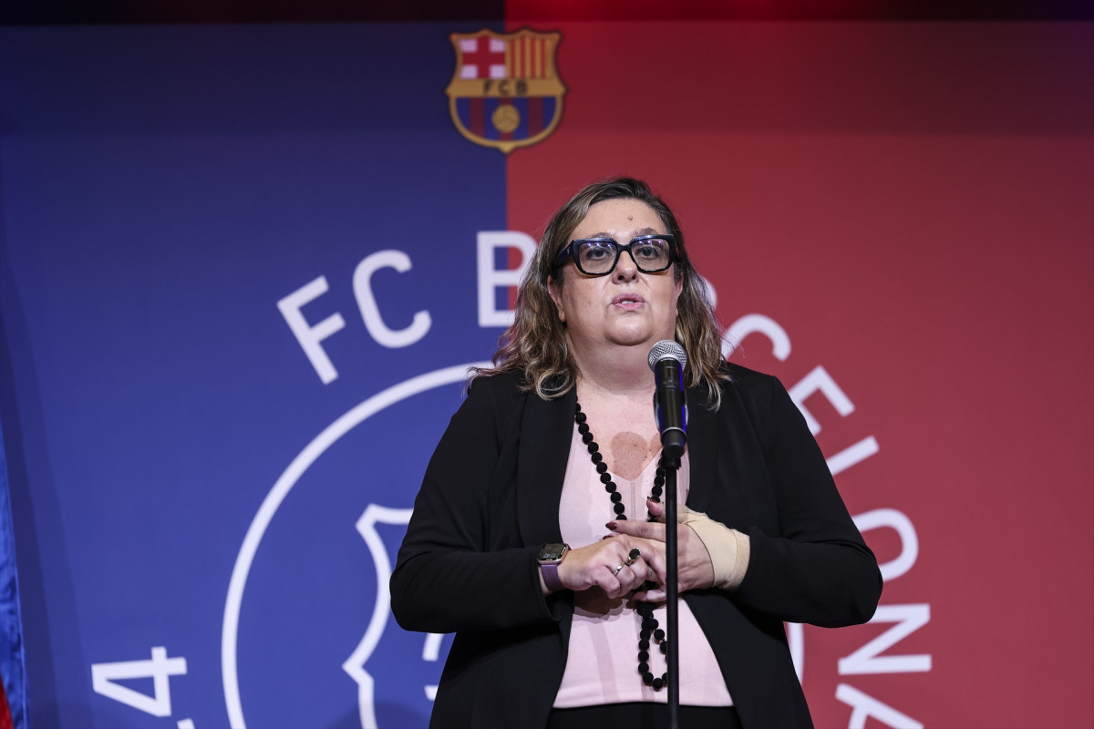 EuropaPress 6975864 vicepresidenta institucional fc barcelona elena fort rueda prensa auditori