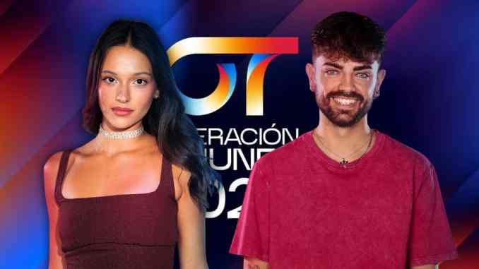 Claudia Arenas e Iván Rojo   OT 2025