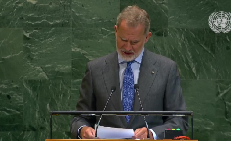 - Vídeo: Felipe VI lanza un histórico alegato en la ONU y pide frenar la violencia en Gaza