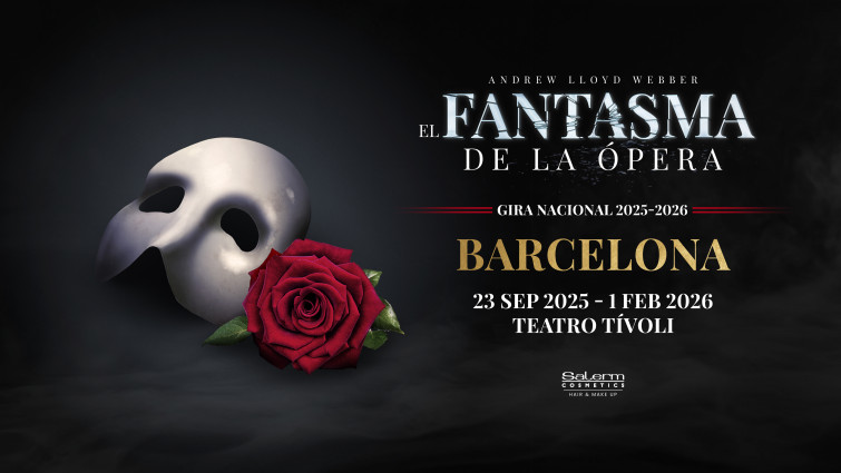 Llega a Barcelona “El fantasma de la ópera”, un musical legendario (Tívoli)
