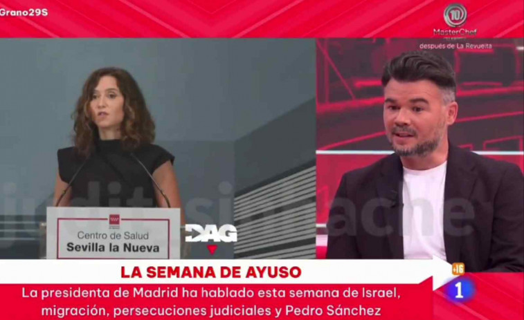 VÍDEO | Rufián carga contra la derecha 