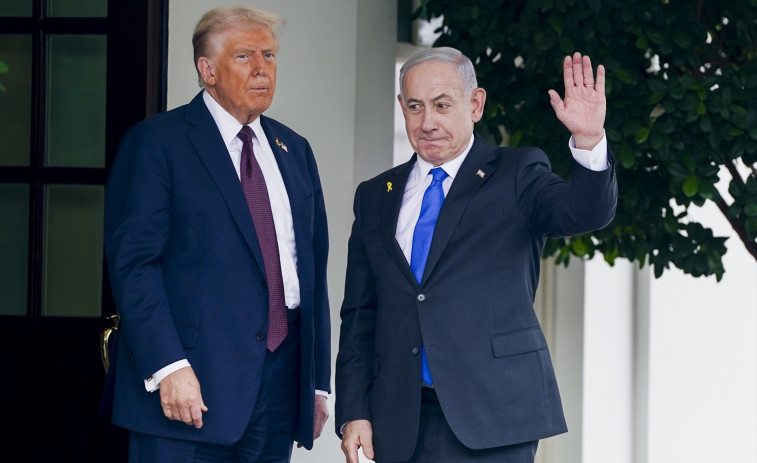 Trump recibe a Netanyahu en la Casa Blanca y se muestra confiado a lograr la paz en Gaza: 