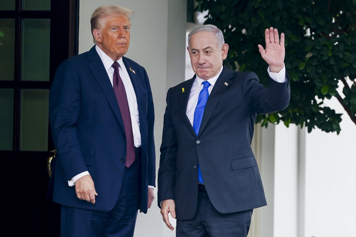EuropaPress 6991075 presidente eeuu donald trump recibe primer ministro israeli benjamin