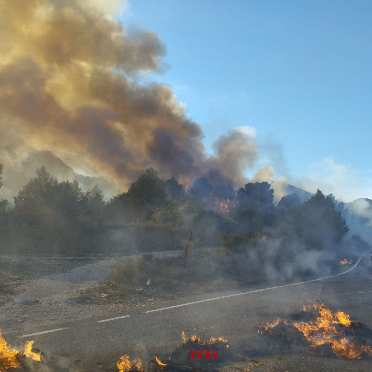 EuropaPress 6995648 incendio cerca c 14 vilaverd