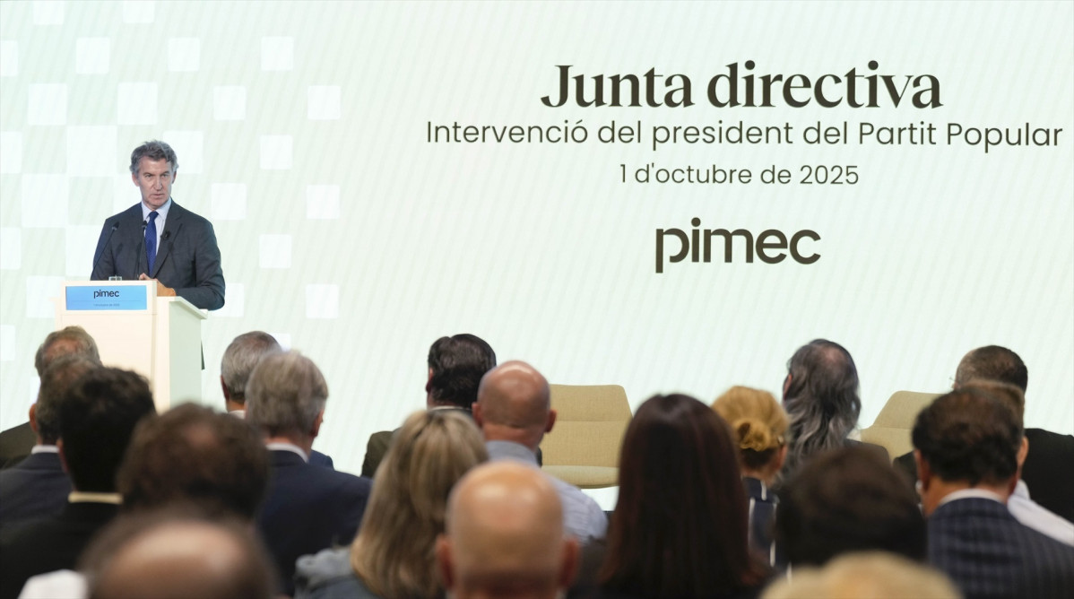 EuropaPress 6995811 fotos pte pp alberto nunez feijoo junta directiva pimec barcelona